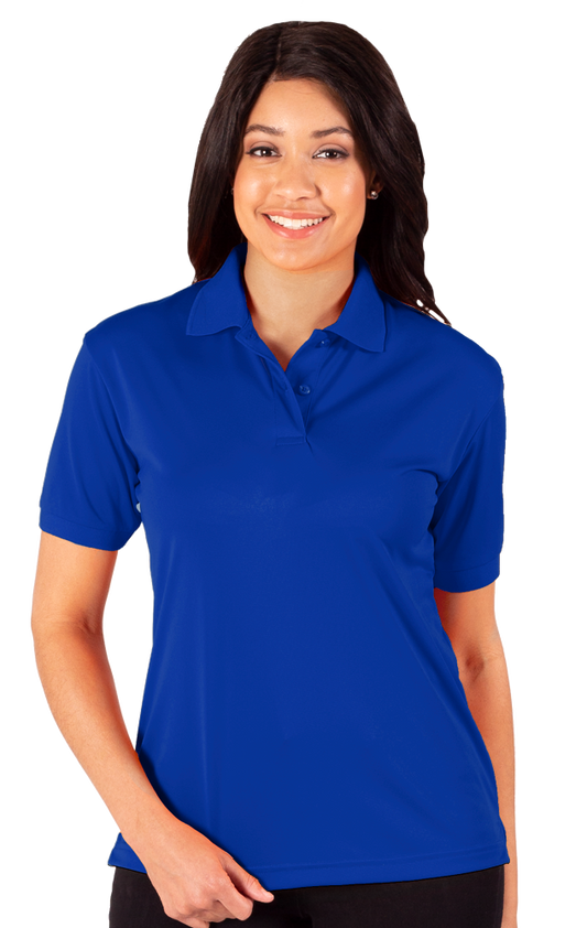 Blue Generation Ladies' Snag Resistant Wicking Polo-BG6224 -Royal