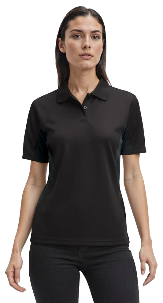 Blue Generation Ladies' Snag Resistant Colorblock Polo-BG6226
