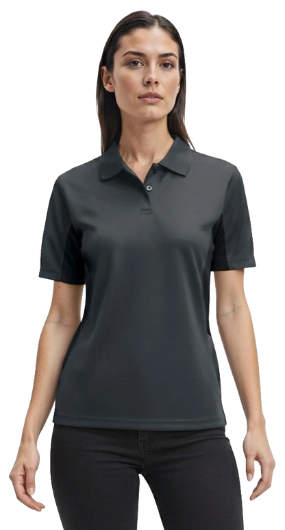 Blue Generation Ladies' Snag Resistant Colorblock Polo-BG6226