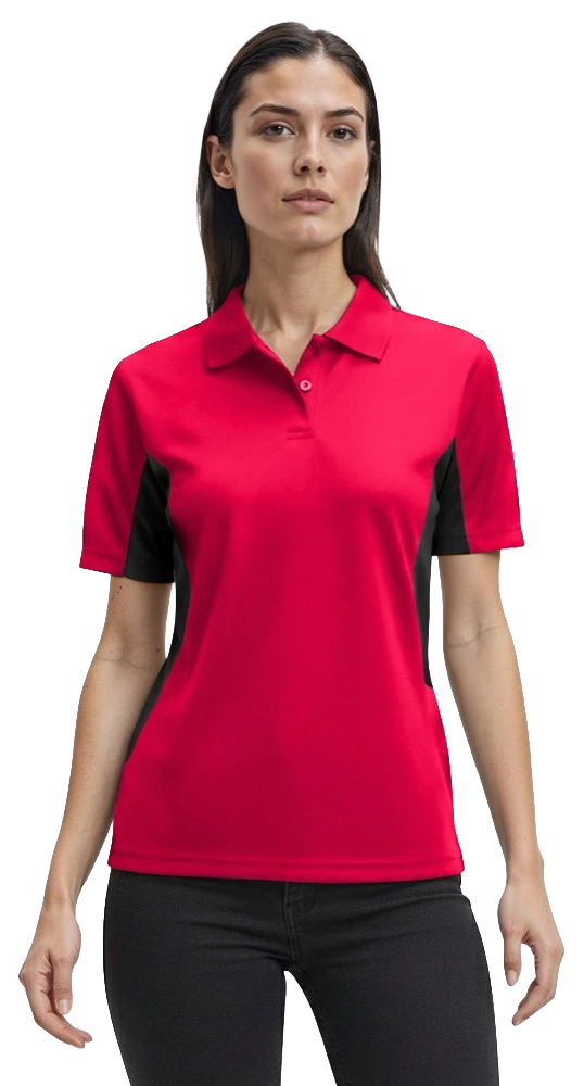 Blue Generation Ladies' Snag Resistant Colorblock Polo-BG6226