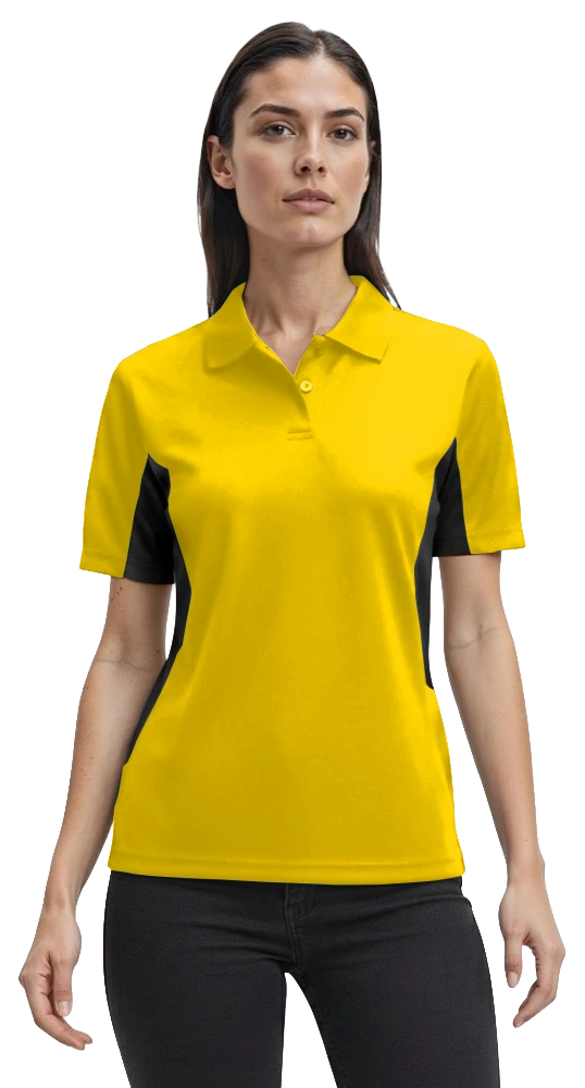 Blue Generation Ladies' Snag Resistant Colorblock Polo-BG6226