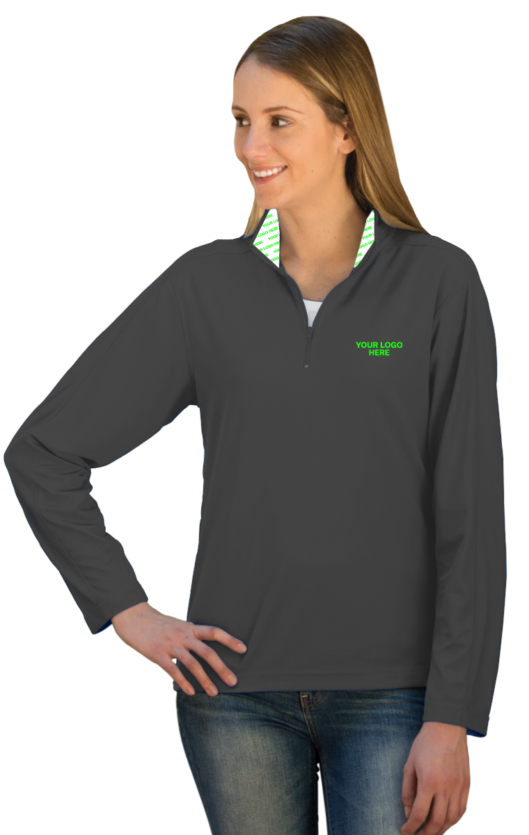 Blue Generation Your Logo Here Wicking Pullover-BG6230H