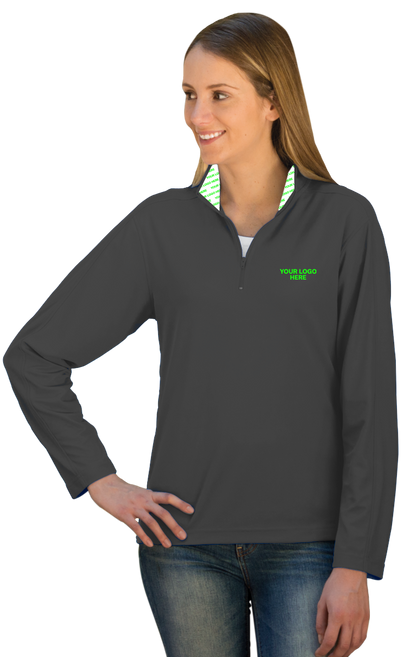 Blue Generation Your Logo Here Wicking Pullover-BG6230H