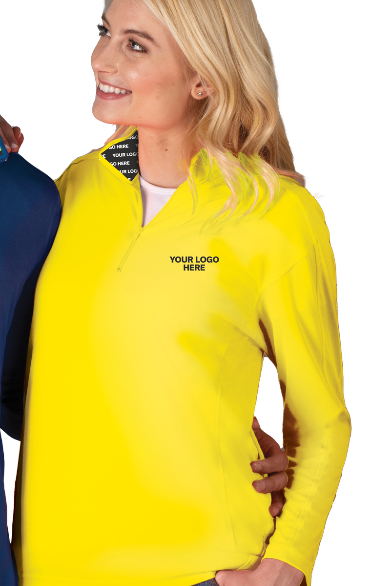 Blue Generation Your Logo Here Wicking Pullover-BG6230H