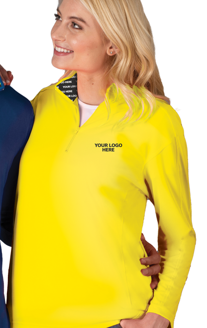 Blue Generation Your Logo Here Wicking Pullover-BG6230H