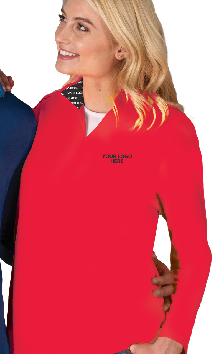 Blue Generation Your Logo Here Wicking Pullover-BG6230H