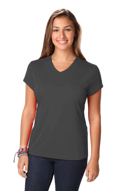 Women Value Wicking V-Neck Tee