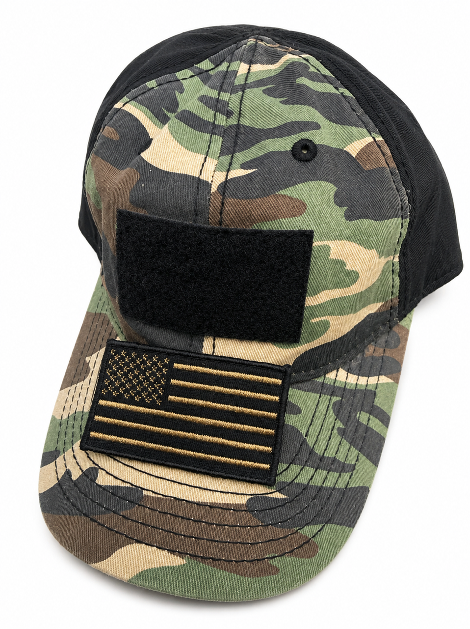 DRI-DUCK Camouflage Tactical Cap with Adjustable Hook & Loop Closure 12078