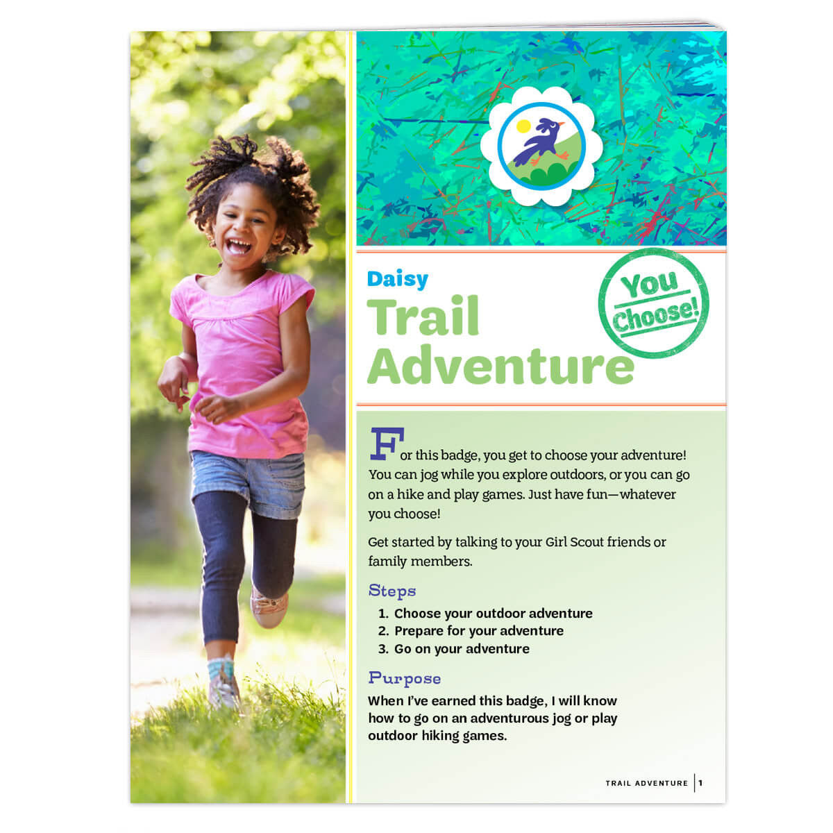 Daisy Trail Adventure Badge Requirements