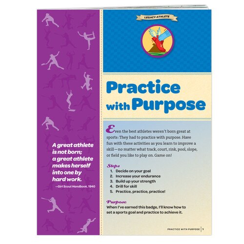 Junior Practice With Purpose Badge Requirements