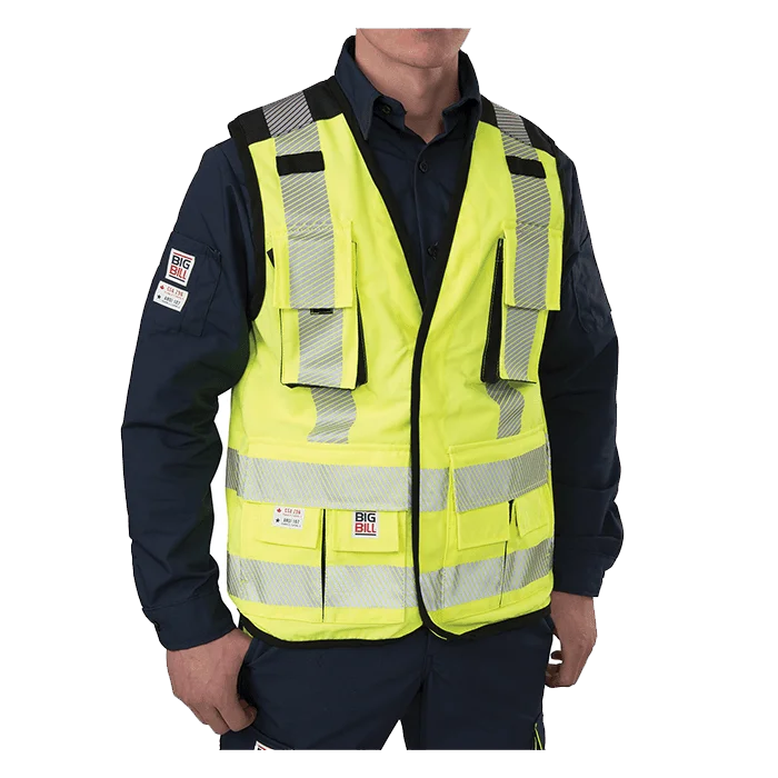 Big Bill High Visibility Surveyor's Vest