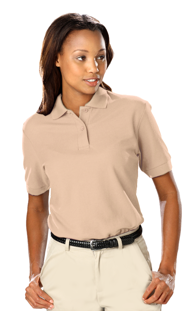 Blue Generation Women Soft Touch Pique S/S Polo – Basics Clothing