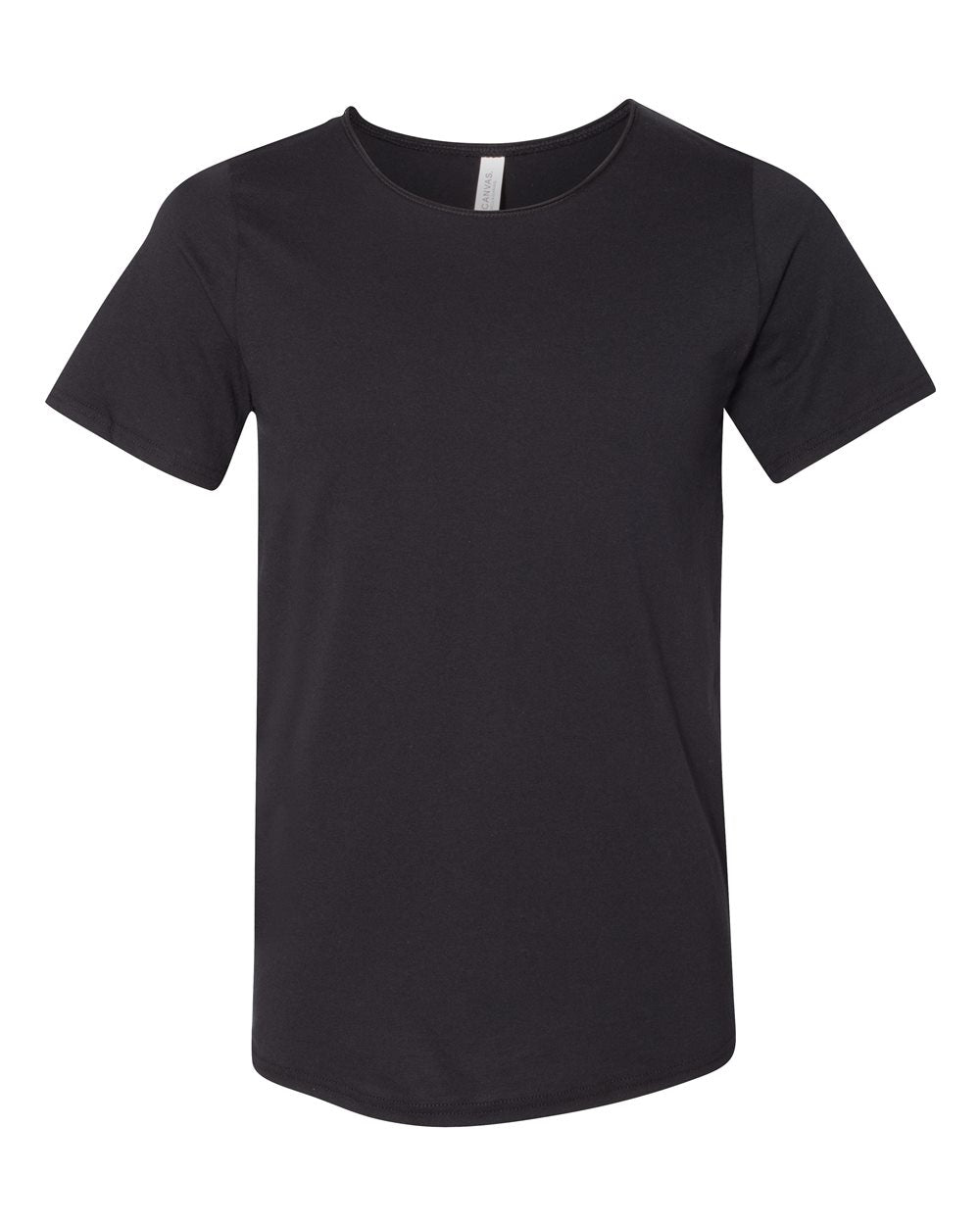BELLA + CANVAS Unisex Raw Neck Tee