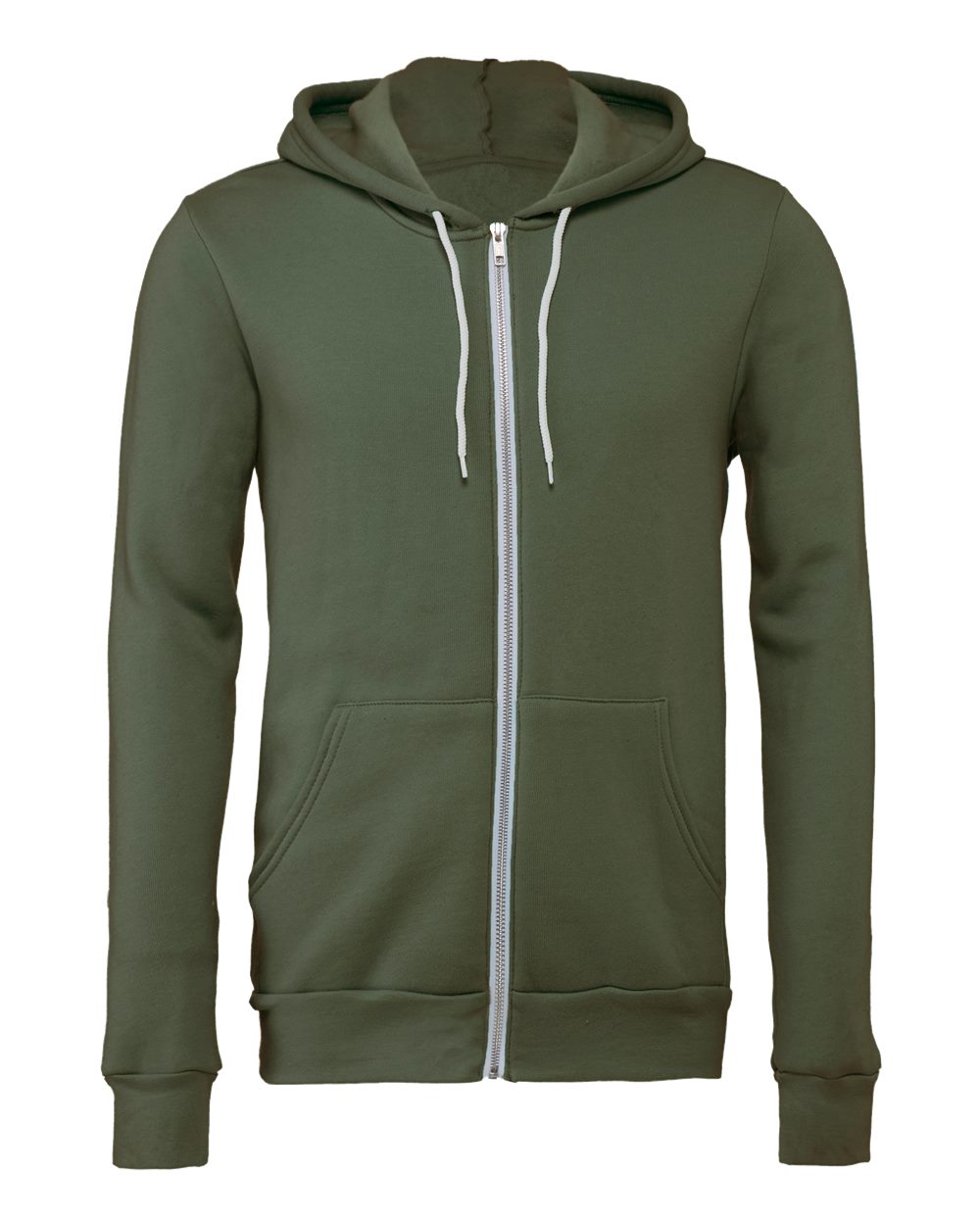 BELLA + CANVAS Sponge Fleece Full-Zip Hoodie