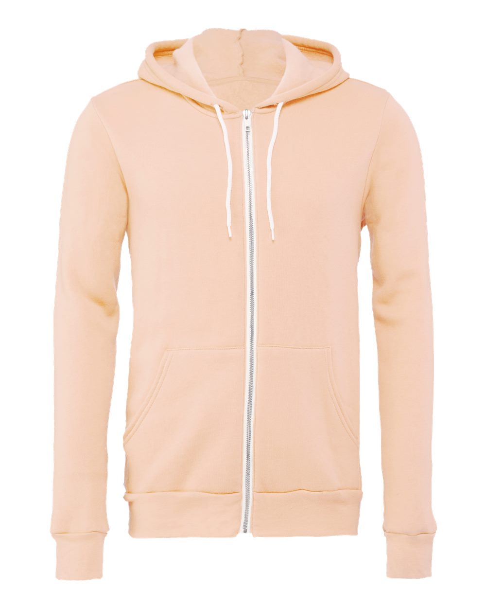 BELLA + CANVAS Sponge Fleece Full-Zip Hoodie