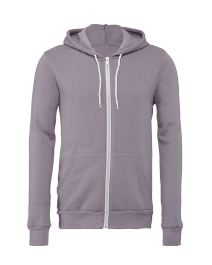 BELLA + CANVAS Sponge Fleece Full-Zip Hoodie