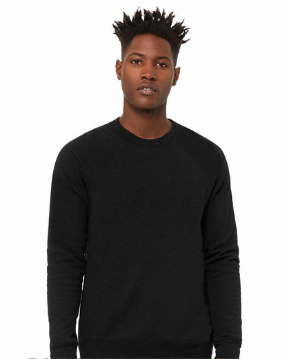 BELLA + CANVAS Sponge Fleece Raglan Crewneck Sweatshirt