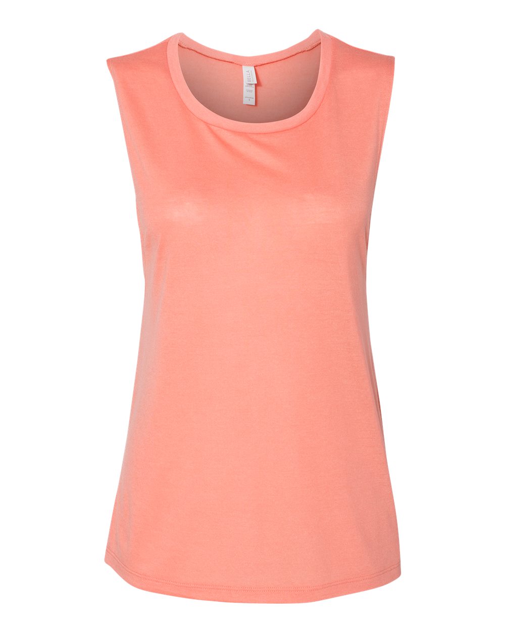 BELLA + CANVAS Women's Flowy Scoop Muscle Tank