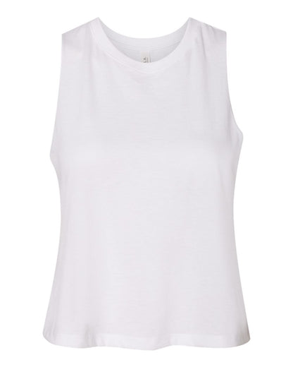 BELLA + CANVAS Women's Racerback Crop Tank