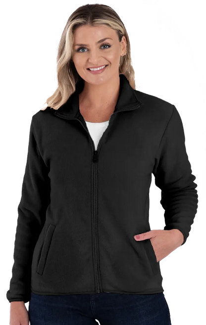 Blue Generation Ladies' Micro Fleece Full Zip Jacket-BG6951