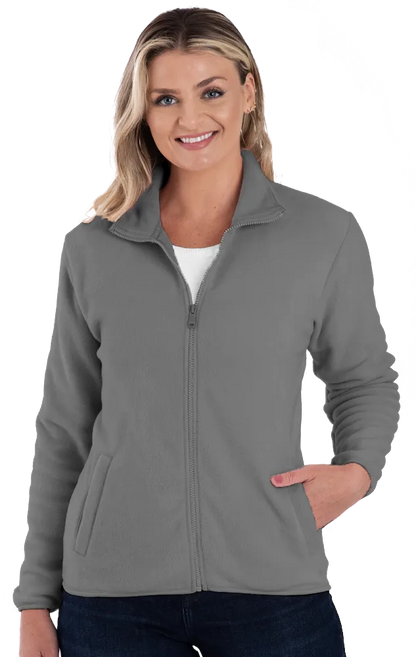 Blue Generation Ladies' Micro Fleece Full Zip Jacket-BG6951