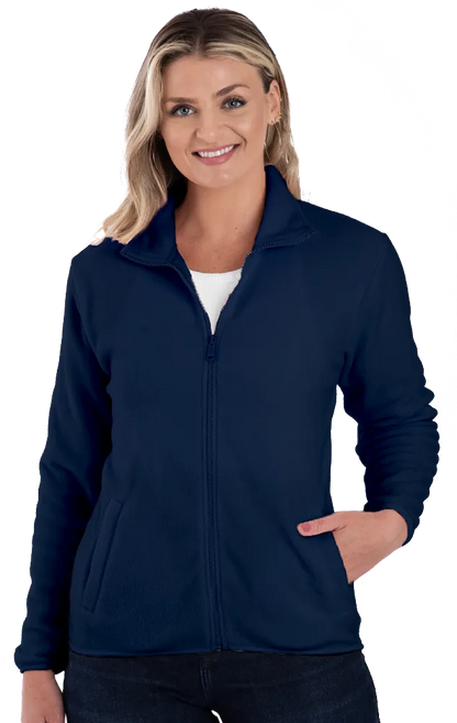 Blue Generation Ladies' Micro Fleece Full Zip Jacket-BG6951