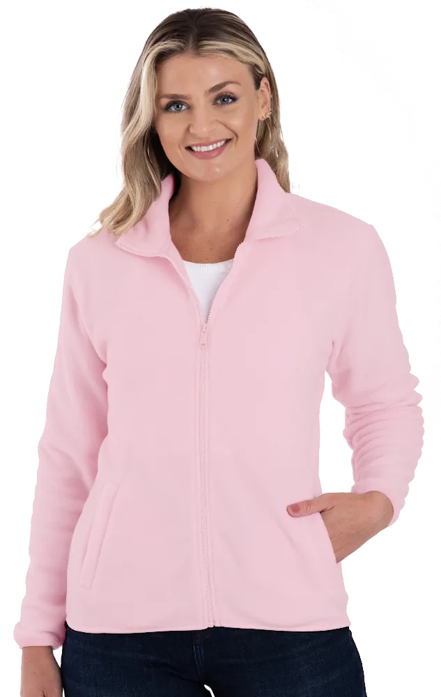 Blue Generation Ladies' Micro Fleece Full Zip Jacket-BG6951