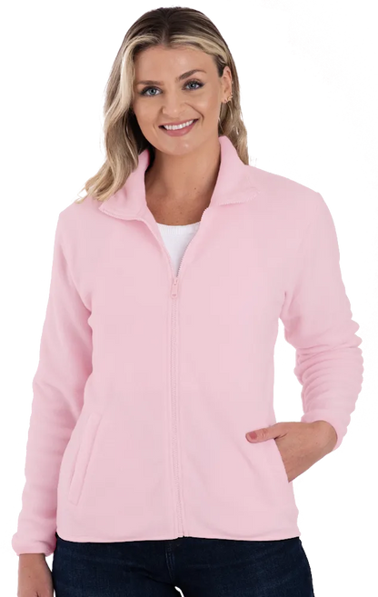 Blue Generation Ladies' Micro Fleece Full Zip Jacket-BG6951