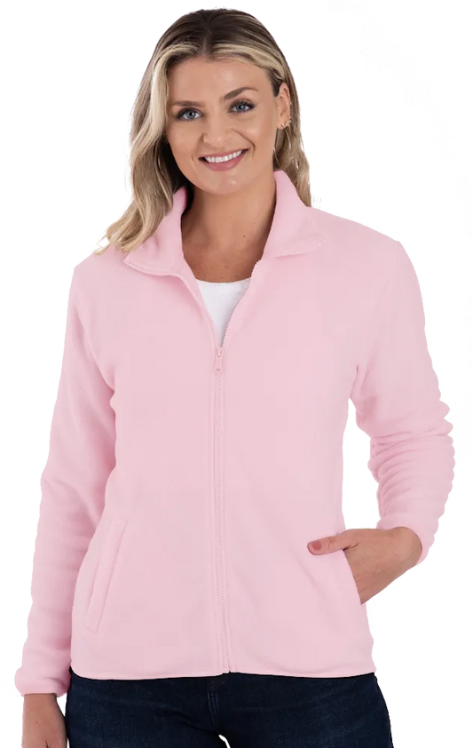 Blue Generation Ladies' Micro Fleece Full Zip Jacket-BG6951
