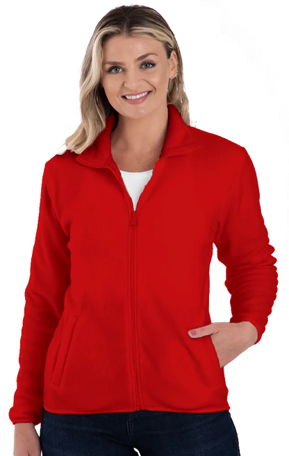 Blue Generation Ladies' Micro Fleece Full Zip Jacket-BG6951