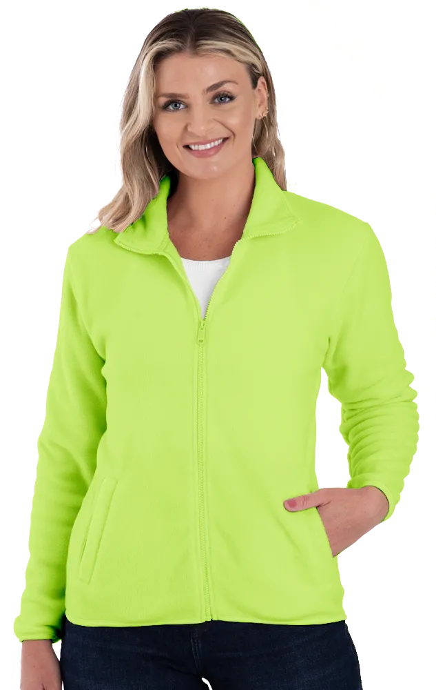 Blue Generation Ladies' Micro Fleece Full Zip Jacket-BG6951