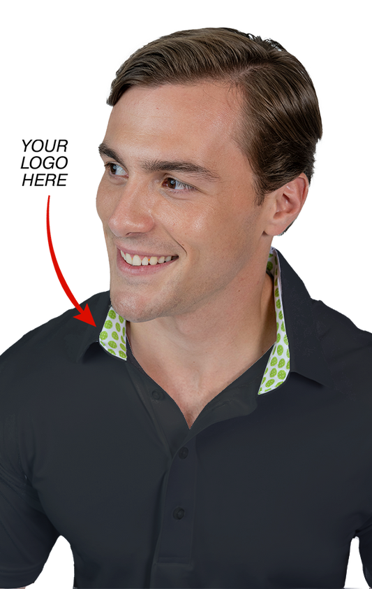 Blue Generation Sublimated Bonded Collar Polo- BG7007SC