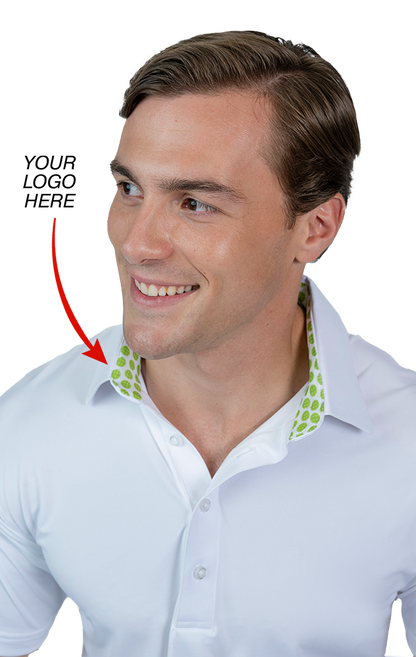 Blue Generation Sublimated Bonded Collar Polo- BG7007SC