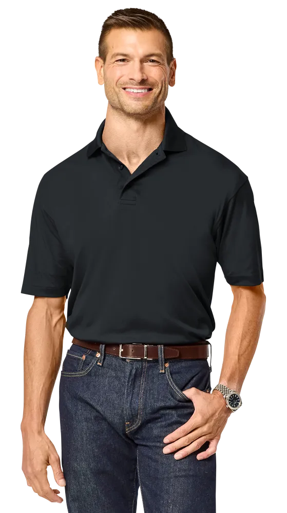 Blue Generation Men’s Recycled Knit Polo-BG7008