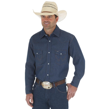 Wrangler® Men's Authentic Cowboy Cut® Work Shirt - Rigid