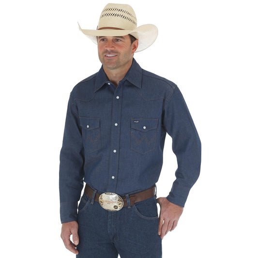 Wrangler® Men's Authentic Cowboy Cut® Work Shirt - Rigid