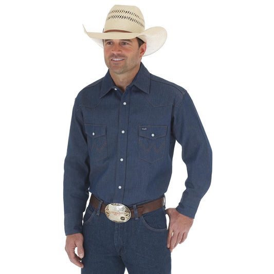 Wrangler® Men's Authentic Cowboy Cut® Work Shirt - Rigid