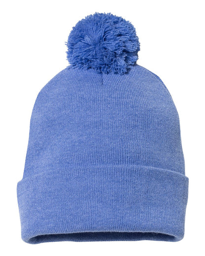 Sportsman - 12" Pom-Pom Cuffed Beanie - SP15