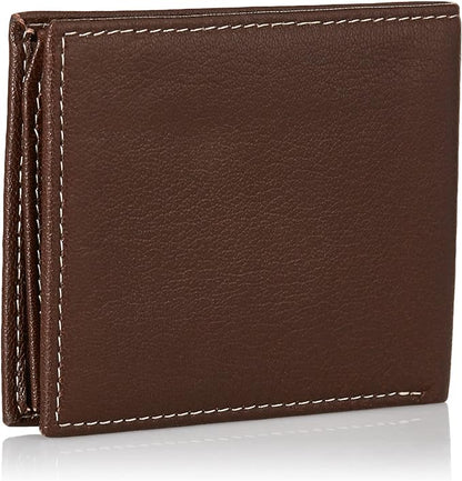 Timberland Men's Leather Wallet with Attached Flip Pocket