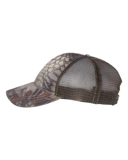 Richardson - Garment Washed Printed Trucker Cap - 111P