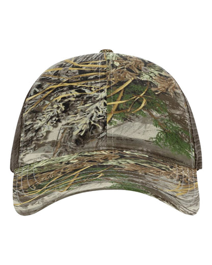 Richardson - Garment Washed Printed Trucker Cap - 111P