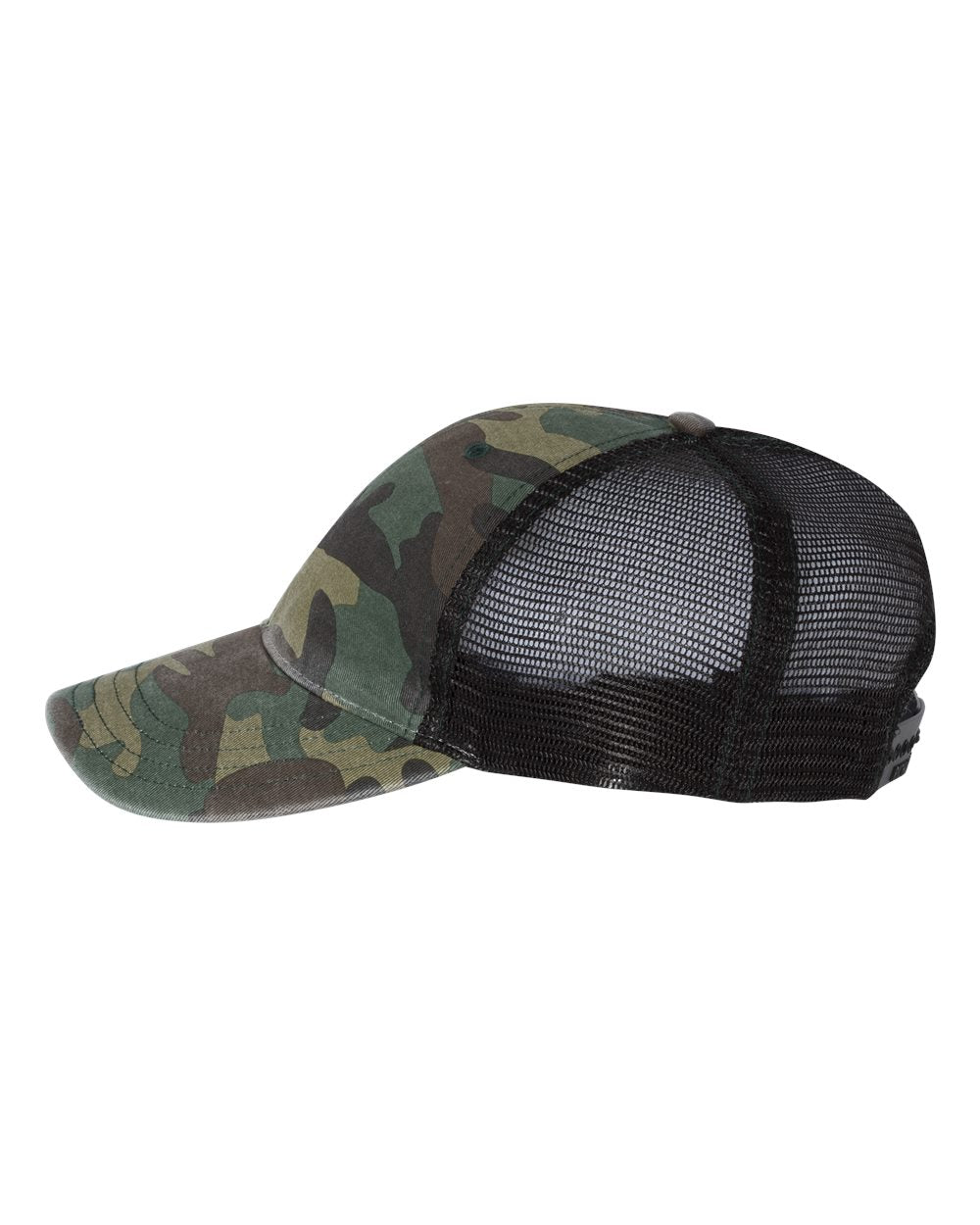 Richardson - Garment Washed Printed Trucker Cap - 111P