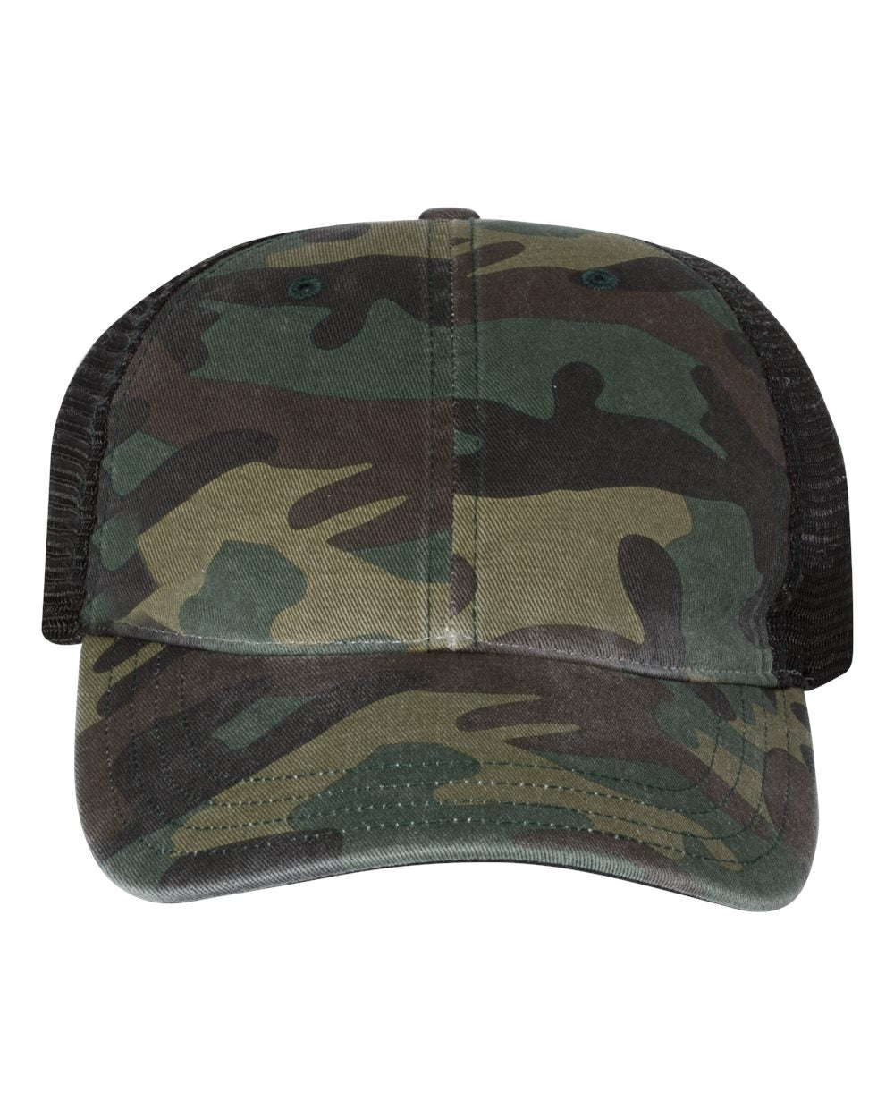 Richardson - Garment Washed Printed Trucker Cap - 111P