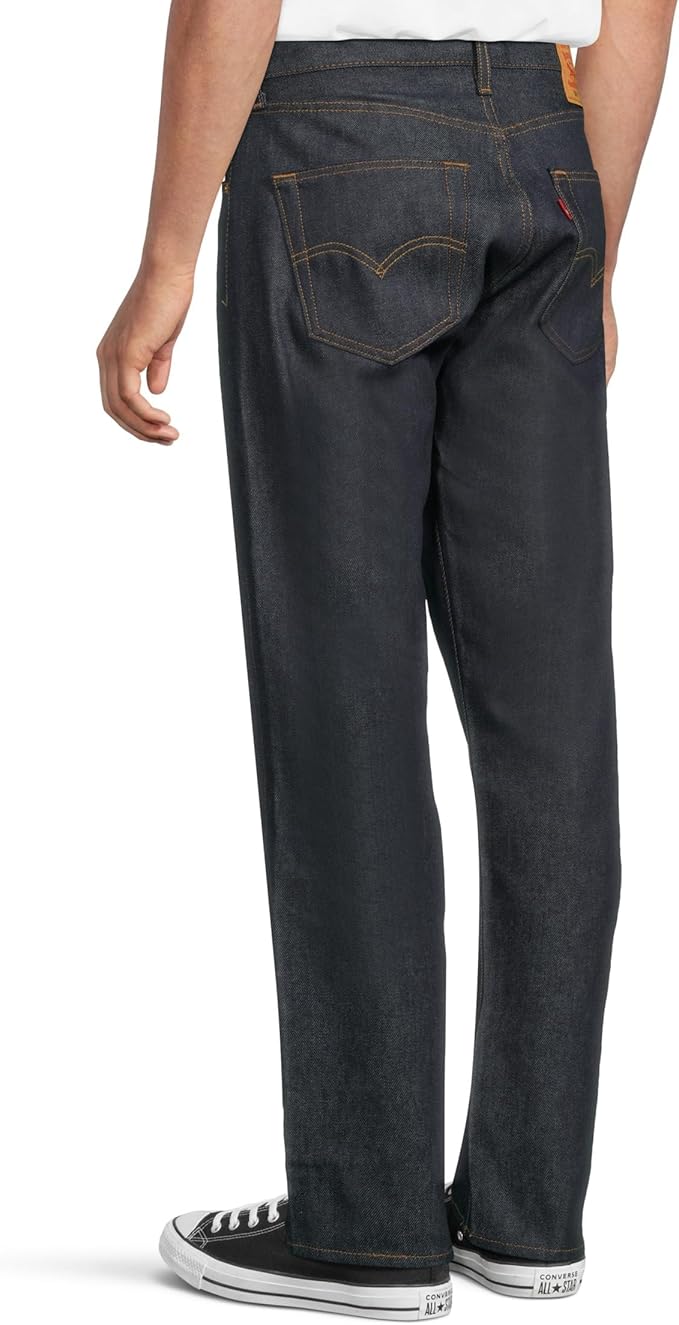 Levi's 501 Original Shrink-To-Fit Men's Jeans, Rigid - Dark Wash - Non Stretch, 31W x 31L - Clearance