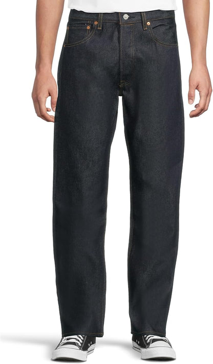 Levi's 501 Original Shrink-To-Fit Men's Jeans, Rigid - Dark Wash - Non Stretch, 31W x 31L - Clearance