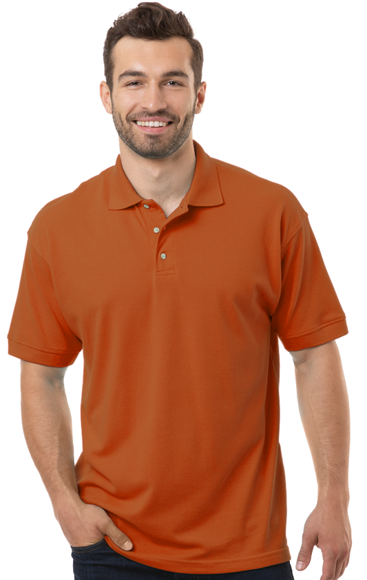 Blue Generation Men's Superblend Short-Sleeve Polo-BG7204