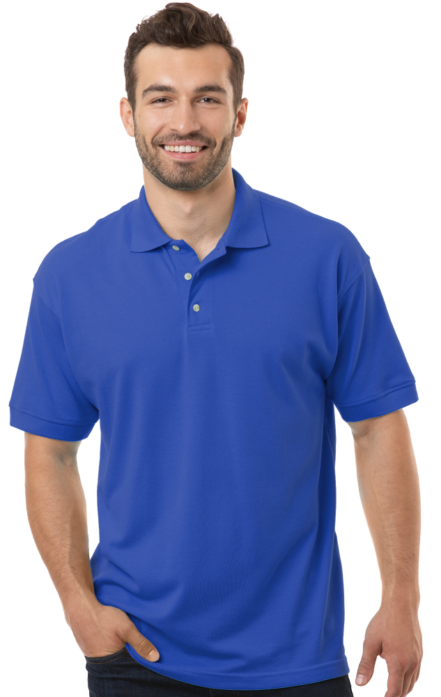 Blue Generation Men's Superblend S/S Polo - 5XL to 10XL  Sale/Closeout