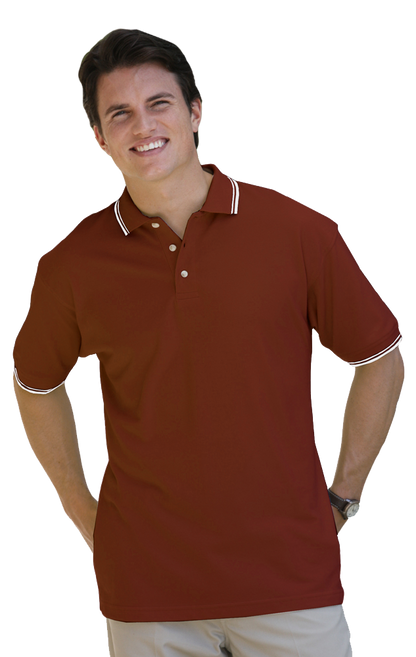Men's Superblend Tipped S/S Polo