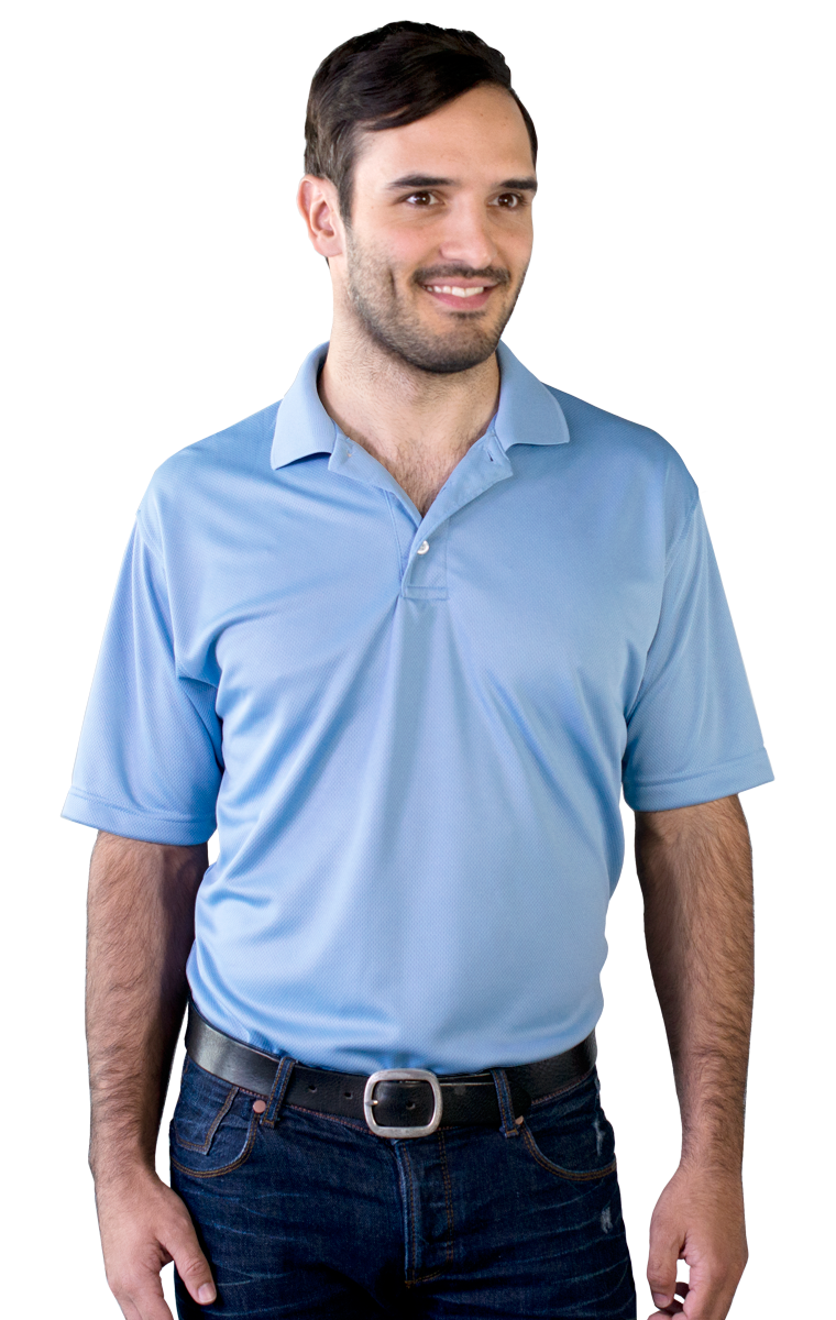 Blue Generation Men's Wicking S/S Polo