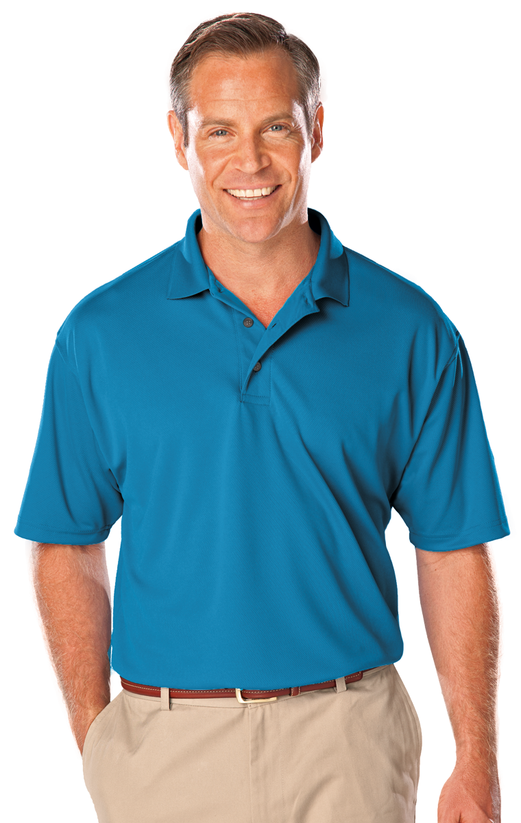 Blue Generation Men's Wicking S/S Polo